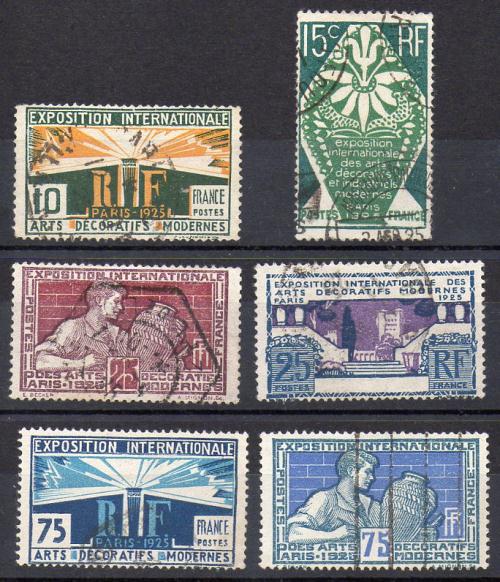 Francia Año 1924 Nº Yvert 209/15 (o)